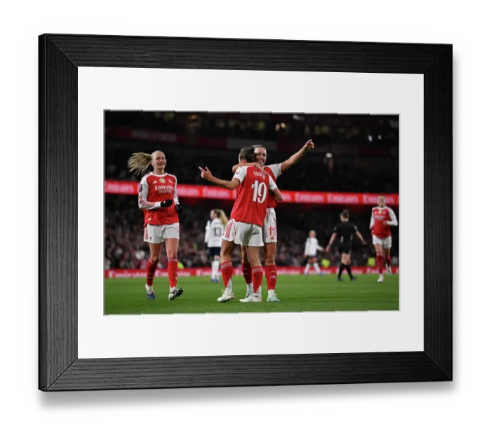 Framed Print : Arsenal v Tottenham Hotspur - Barclays Women's Super League Arsenal v Tottenham Hotspur - Barclays Women's Super League