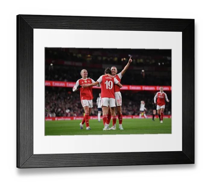 Framed Print : Arsenal v Tottenham Hotspur - Barclays Women's Super League Arsenal v Tottenham Hotspur - Barclays Women's Super League
