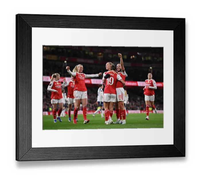Framed Print : Arsenal v Tottenham Hotspur - Barclays Women's Super League Arsenal v Tottenham Hotspur - Barclays Women's Super League