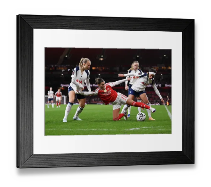Framed Print : Arsenal v Tottenham Hotspur - Barclays Women's Super League Arsenal v Tottenham Hotspur - Barclays Women's Super League