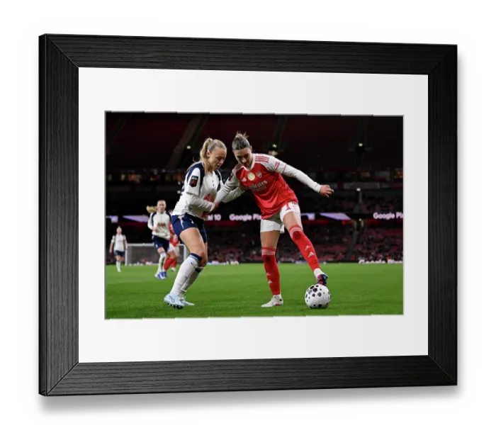 Framed Print : Arsenal v Tottenham Hotspur - Barclays Women's Super League Arsenal v Tottenham Hotspur - Barclays Women's Super League