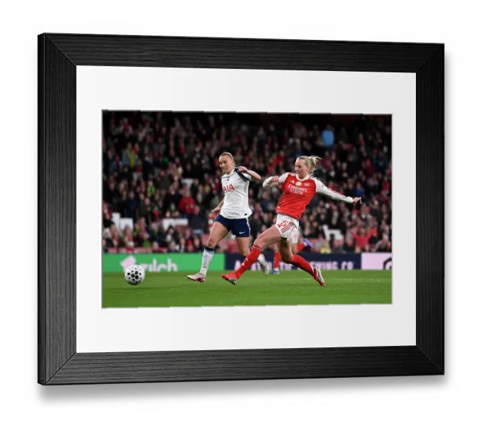 Framed Print : Arsenal v Tottenham Hotspur - Barclays Women's Super League Arsenal v Tottenham Hotspur - Barclays Women's Super League