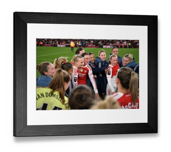 Framed Print : Arsenal v Tottenham Hotspur - Barclays Women's Super League Arsenal v Tottenham Hotspur - Barclays Women's Super League
