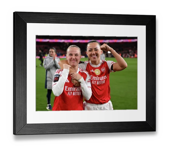 Framed Print : Arsenal v Tottenham Hotspur - Barclays Women's Super League Arsenal v Tottenham Hotspur - Barclays Women's Super League
