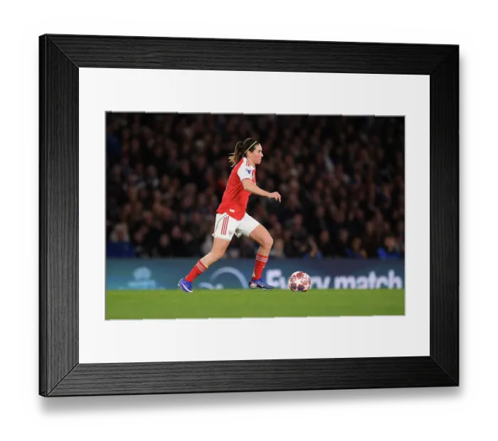 Framed Print : Chelsea FC v Arsenal FC - UEFA Women's Champions League 2025 / 26 Quarter-finals Second Leg Chelsea FC v Arsenal FC - UEFA Women's Champions League 2025 / 26 Quarter-finals