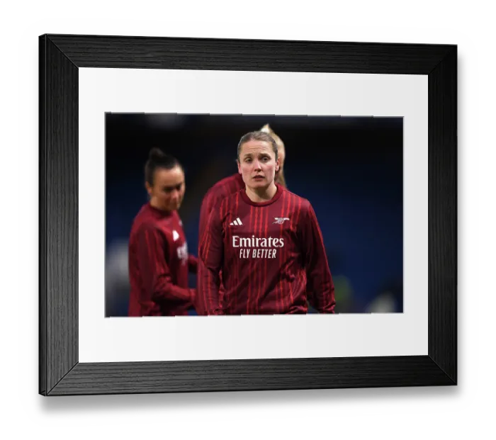 Framed Print : Chelsea FC v Arsenal FC - UEFA Women's Champions League 2025 / 26 Quarter-finals Second Leg Chelsea FC v Arsenal FC - UEFA Women's Champions League 2025 / 26 Quarter-finals Framed Print : Chelsea FC v Arsenal FC - UEFA Women's Champions League 2025 / 26 Quarter-finals Second Leg Chelsea FC v Arsenal FC - UEFA Women's Champions League 2025 / 26 Quarter-finals