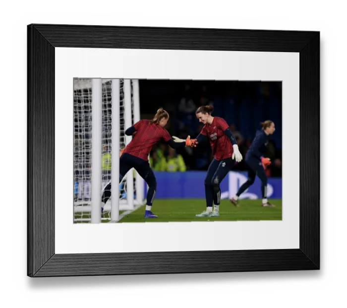 Framed Print : Chelsea FC v Arsenal FC - UEFA Women's Champions League 2025 / 26 Quarter-finals Second Leg Chelsea FC v Arsenal FC - UEFA Women's Champions League 2025 / 26 Quarter-finals Framed Print : Chelsea FC v Arsenal FC - UEFA Women's Champions League 2025 / 26 Quarter-finals Second Leg Chelsea FC v Arsenal FC - UEFA Women's Champions League 2025 / 26 Quarter-finals