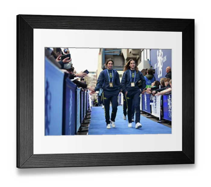 Framed Print : Chelsea FC v Arsenal FC - UEFA Women's Champions League 2025 / 26 Quarter-finals Second Leg Chelsea FC v Arsenal FC - UEFA Women's Champions League 2025 / 26 Quarter-finals Framed Print : Chelsea FC v Arsenal FC - UEFA Women's Champions League 2025 / 26 Quarter-finals Second Leg Chelsea FC v Arsenal FC - UEFA Women's Champions League 2025 / 26 Quarter-finals