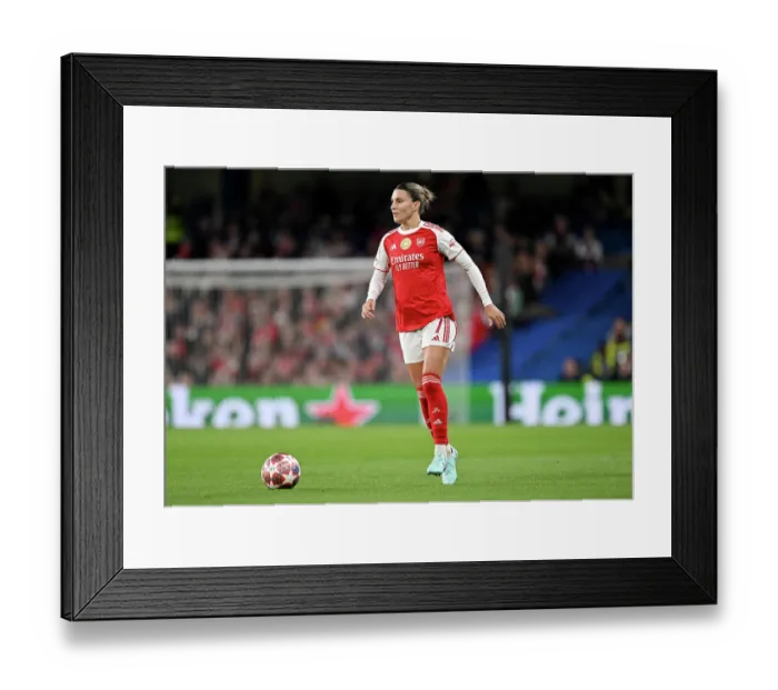 Framed Print : Chelsea FC v Arsenal FC - UEFA Women's Champions League 2025 / 26 Quarter-finals Second Leg