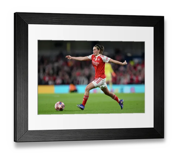 Framed Print : Chelsea FC v Arsenal FC - UEFA Women's Champions League 2025 / 26 Quarter-finals Second Leg