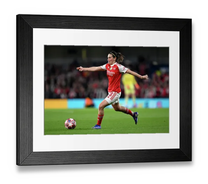 Framed Print : Chelsea FC v Arsenal FC - UEFA Women's Champions League 2025 / 26 Quarter-finals Second Leg