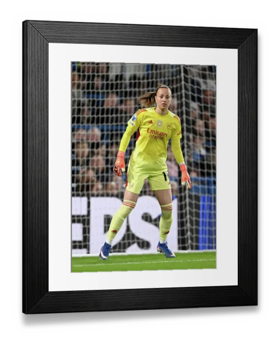 Framed Print : Chelsea FC v Arsenal FC - UEFA Women's Champions League 2025 / 26 Quarter-finals Second Leg