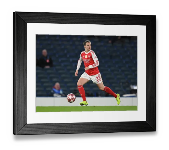Framed Print : Chelsea FC v Arsenal FC - UEFA Women's Champions League 2025 / 26 Quarter-finals Second Leg Chelsea FC v Arsenal FC - UEFA Women's Champions League 2025 / 26 Quarter-finals