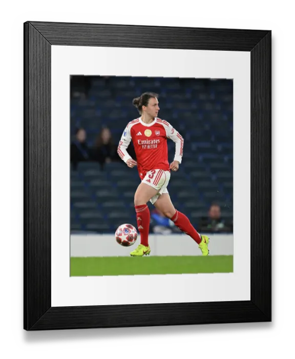 Framed Print : Chelsea FC v Arsenal FC - UEFA Women's Champions League 2025 / 26 Quarter-finals Second Leg Chelsea FC v Arsenal FC - UEFA Women's Champions League 2025 / 26 Quarter-finals