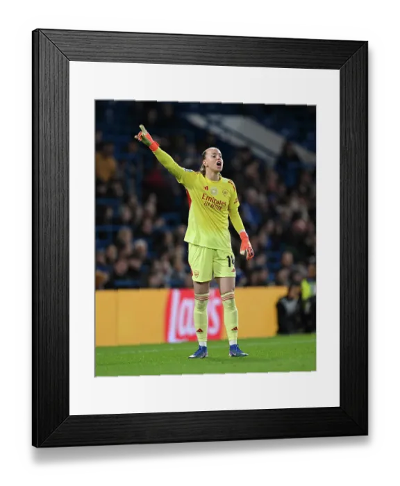 Framed Print : Chelsea FC v Arsenal FC - UEFA Women's Champions League 2025 / 26 Quarter-finals Second Leg Chelsea FC v Arsenal FC - UEFA Women's Champions League 2025 / 26 Quarter-finals