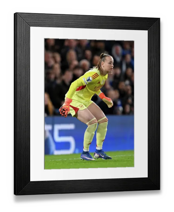 Framed Print : Chelsea FC v Arsenal FC - UEFA Women's Champions League 2025 / 26 Quarter-finals Second Leg