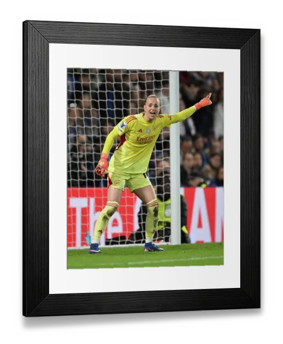 Framed Print : Chelsea FC v Arsenal FC - UEFA Women's Champions League 2025 / 26 Quarter-finals Second Leg