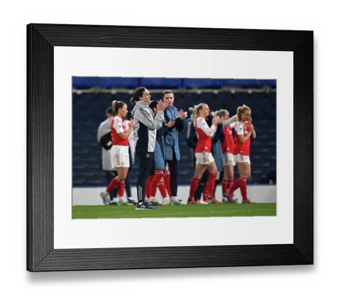 Framed Print : Chelsea FC v Arsenal FC - UEFA Women's Champions League 2025 / 26 Quarter-finals Second Leg Framed Print : Chelsea FC v Arsenal FC - UEFA Women's Champions League 2025 / 26 Quarter-finals Second Leg