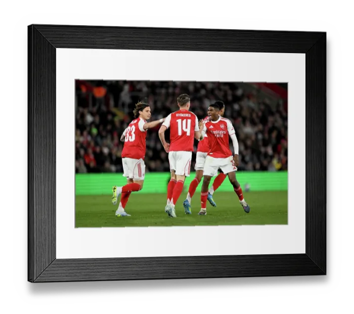 Framed Print : Southampton v Arsenal - Emirates FA Cup Quarter Final