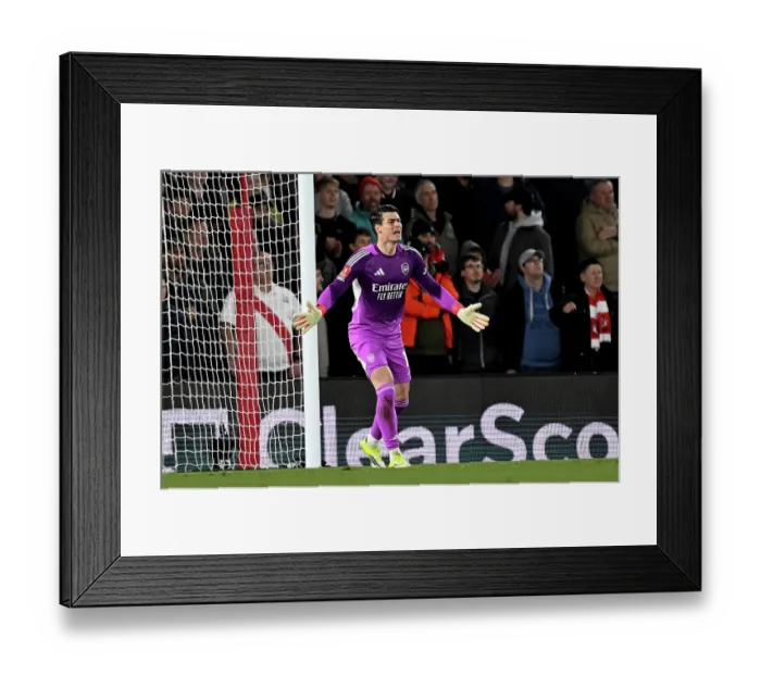 Framed Print : Southampton v Arsenal - Emirates FA Cup Quarter Final