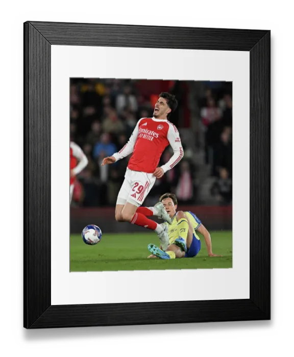 Framed Print : Southampton v Arsenal - Emirates FA Cup Quarter Final
