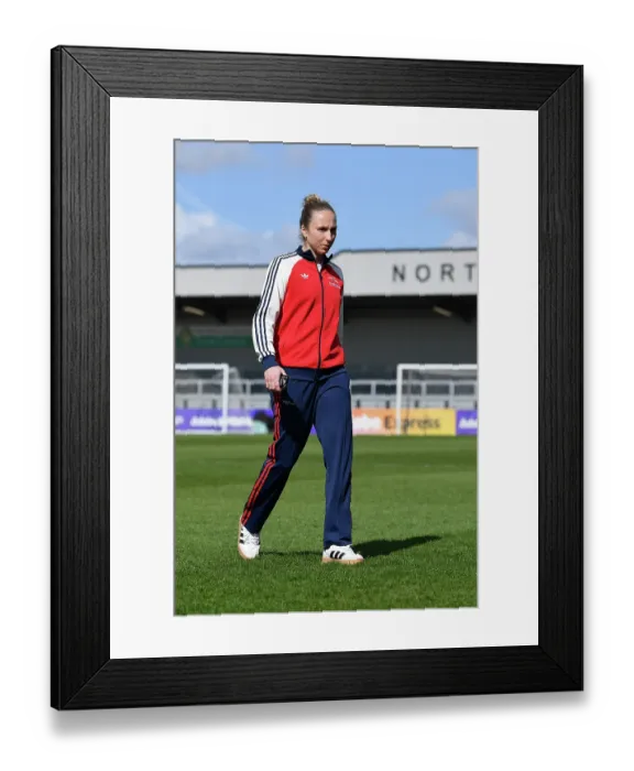 Framed Print : Arsenal v Brighton & Hove Albion - Adobe Women's FA Cup Quarter Final Arsenal v Brighton & Hove Albion - Adobe Women's FA Cup Quarter Final