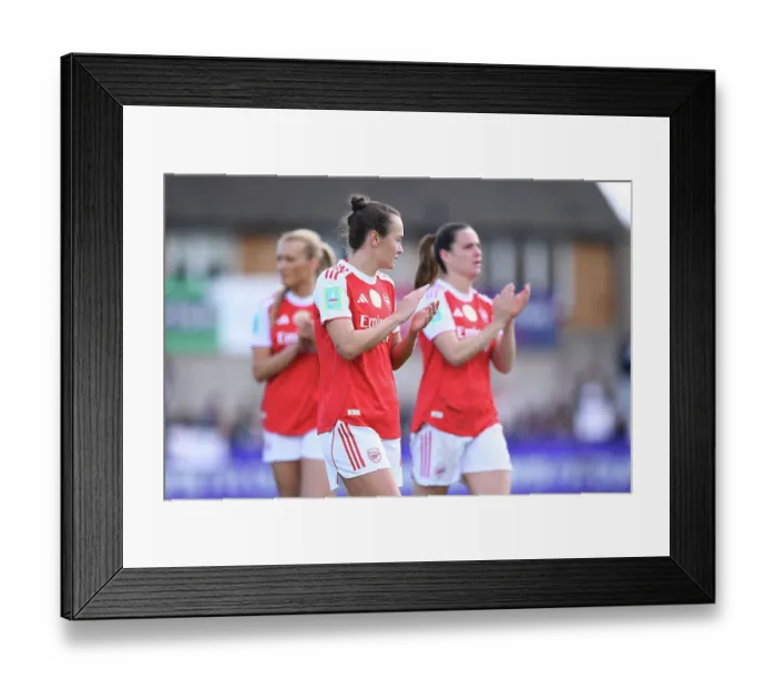 Framed Print : Arsenal v Brighton & Hove Albion - Adobe Women's FA Cup Quarter Final Arsenal v Brighton & Hove Albion - Adobe Women's FA Cup Quarter Final