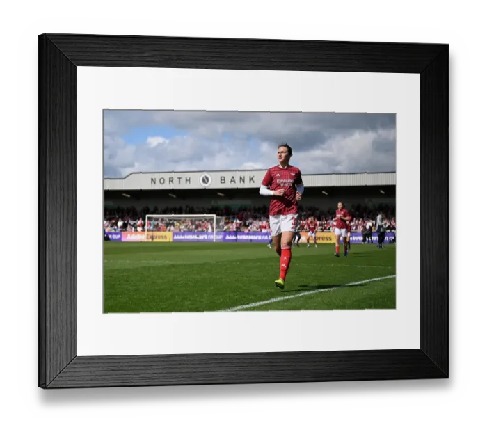 Framed Print : Arsenal v Brighton & Hove Albion - Adobe Women's FA Cup Quarter Final Arsenal v Brighton & Hove Albion - Adobe Women's FA Cup Quarter Final