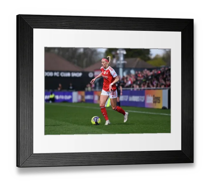 Framed Print : Arsenal v Brighton & Hove Albion - Adobe Women's FA Cup Quarter Final Arsenal v Brighton & Hove Albion - Adobe Women's FA Cup Quarter Final