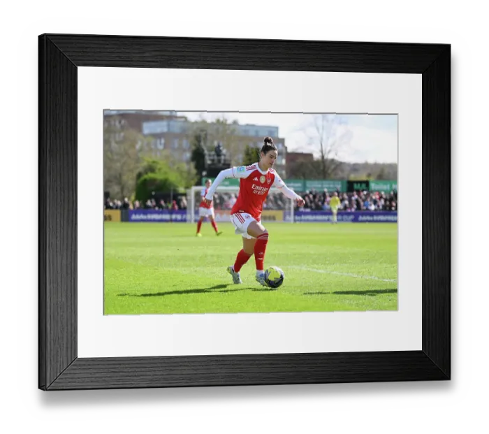 Framed Print : Arsenal v Brighton & Hove Albion - Adobe Women's FA Cup Quarter Final Arsenal v Brighton & Hove Albion - Adobe Women's FA Cup Quarter Final