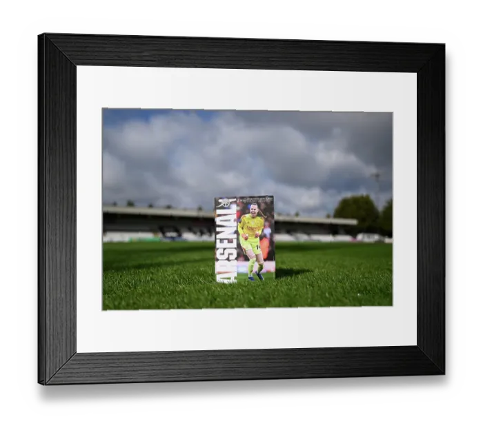 Framed Print : Arsenal v Brighton & Hove Albion - Adobe Women's FA Cup Quarter Final Arsenal v Brighton & Hove Albion - Adobe Women's FA Cup Quarter Final