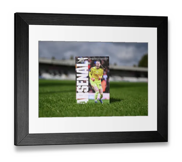 Framed Print : Arsenal v Brighton & Hove Albion - Adobe Women's FA Cup Quarter Final Arsenal v Brighton & Hove Albion - Adobe Women's FA Cup Quarter Final