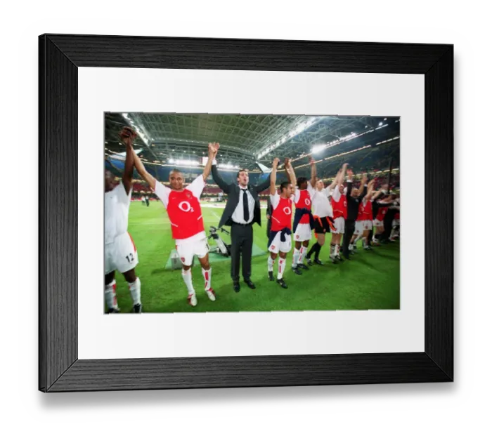 Framed Print : Arsenal's FA Cup Triumph: 1-0 Win Against Southampton (2003 FA Cup Final, The Millennium Stadium, Cardiff) Framed Print : Arsenal's FA Cup Triumph: 1-0 Win Against Southampton (2003 FA Cup Final, The Millennium Stadium, Cardiff)