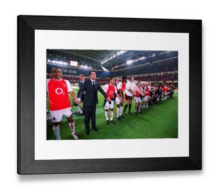 Framed Print : Arsenal's Glory: 1-0 FA Cup Victory Over Southampton (2003) Framed Print : Arsenal's Glory: 1-0 FA Cup Victory Over Southampton (2003)