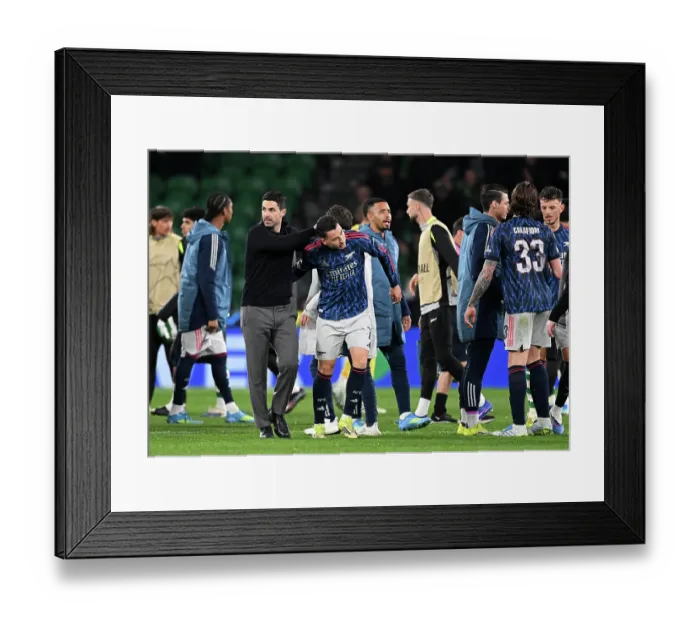 Framed Print : Sporting Clube de Portugal v Arsenal FC - UEFA Champions League 2025 / 26 Quarter-Final First Leg Framed Print : Sporting Clube de Portugal v Arsenal FC - UEFA Champions League 2025 / 26 Quarter-Final First Leg