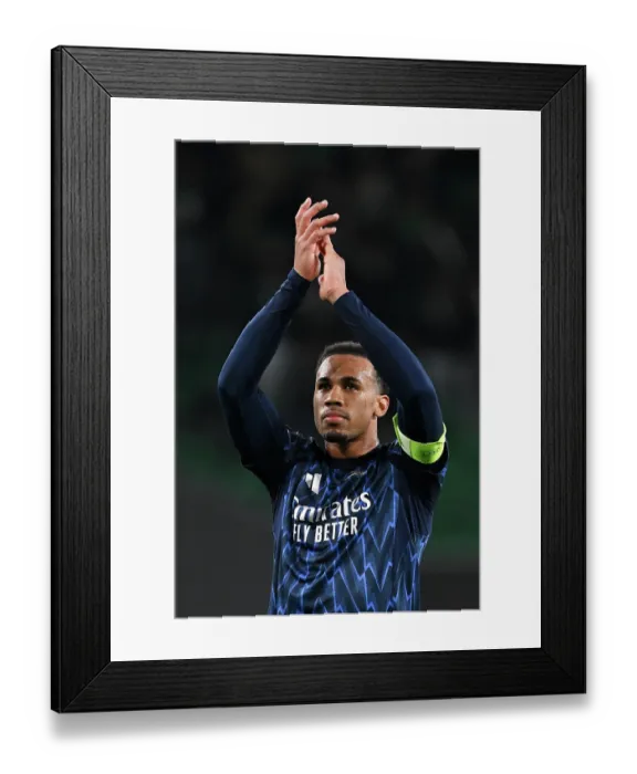 Framed Print : Sporting Clube de Portugal v Arsenal FC - UEFA Champions League 2025 / 26 Quarter-Final First Leg Framed Print : Sporting Clube de Portugal v Arsenal FC - UEFA Champions League 2025 / 26 Quarter-Final First Leg