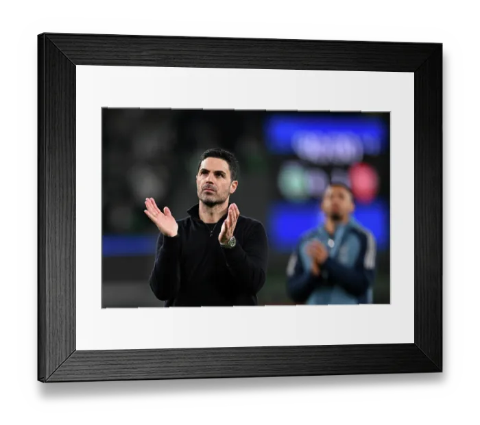 Framed Print : Sporting Clube de Portugal v Arsenal FC - UEFA Champions League 2025 / 26 Quarter-Final First Leg Framed Print : Sporting Clube de Portugal v Arsenal FC - UEFA Champions League 2025 / 26 Quarter-Final First Leg
