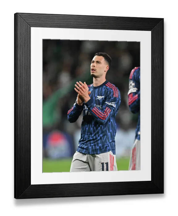 Framed Print : Sporting Clube de Portugal v Arsenal FC - UEFA Champions League 2025 / 26 Quarter-Final First Leg Framed Print : Sporting Clube de Portugal v Arsenal FC - UEFA Champions League 2025 / 26 Quarter-Final First Leg