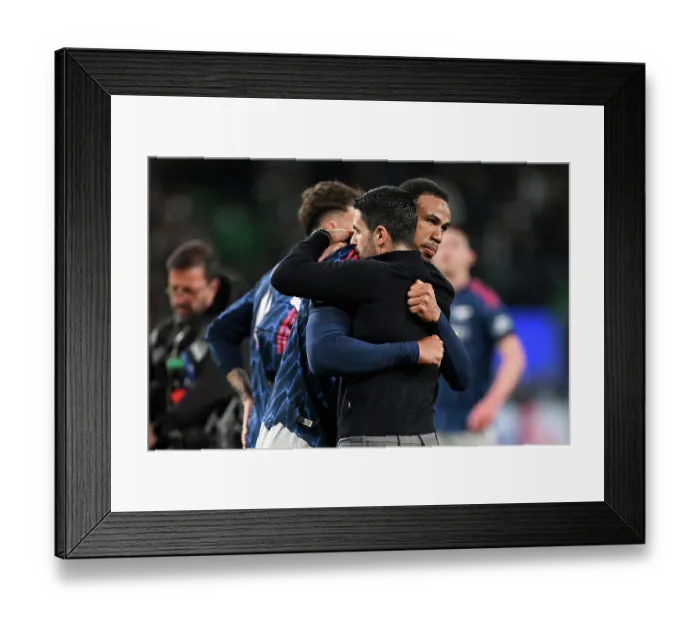 Framed Print : Sporting Clube de Portugal v Arsenal FC - UEFA Champions League 2025 / 26 Quarter-Final First Leg Framed Print : Sporting Clube de Portugal v Arsenal FC - UEFA Champions League 2025 / 26 Quarter-Final First Leg