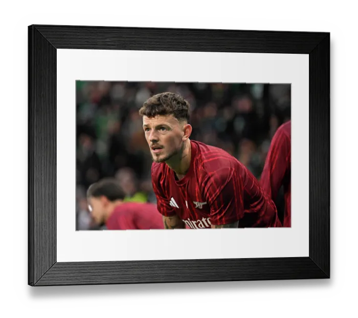 Framed Print : Sporting Clube de Portugal v Arsenal FC - UEFA Champions League 2025 / 26 Quarter-Final First Leg