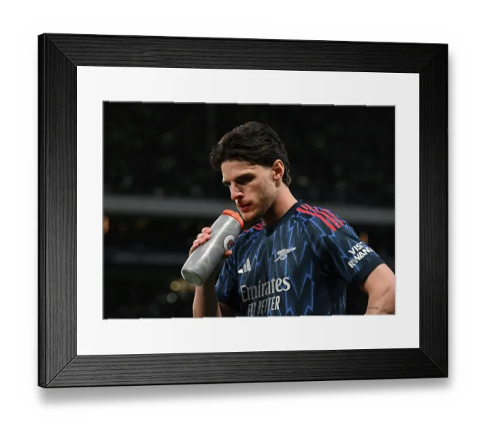 Framed Print : Sporting Clube de Portugal v Arsenal FC - UEFA Champions League 2025 / 26 Quarter-Final First Leg