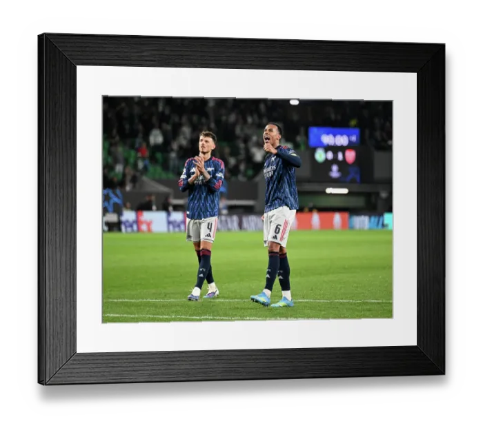 Framed Print : Sporting Clube de Portugal v Arsenal FC - UEFA Champions League 2025 / 26 Quarter-Final First Leg Framed Print : Sporting Clube de Portugal v Arsenal FC - UEFA Champions League 2025 / 26 Quarter-Final First Leg