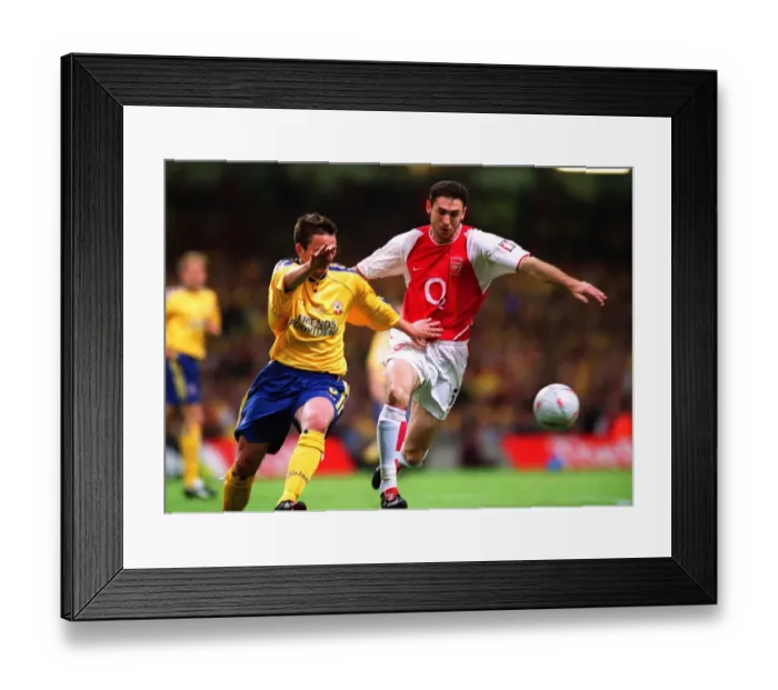 Framed Print : Martin Keown (Arsenal) Matt Oakley (Southampton). Arsenal 1: 0 Southampton Framed Print : Martin Keown (Arsenal) Matt Oakley (Southampton). Arsenal 1: 0 Southampton