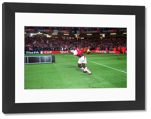 Arsenal's Kolo Toure Celebrates FA Cup Victory with Epic Backflip