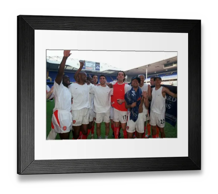 Framed Print : Arsenal's Triumph: Premier League Victory at White Hart Lane, 2004 Framed Print : Arsenal's Triumph: Premier League Victory at White Hart Lane, 2004