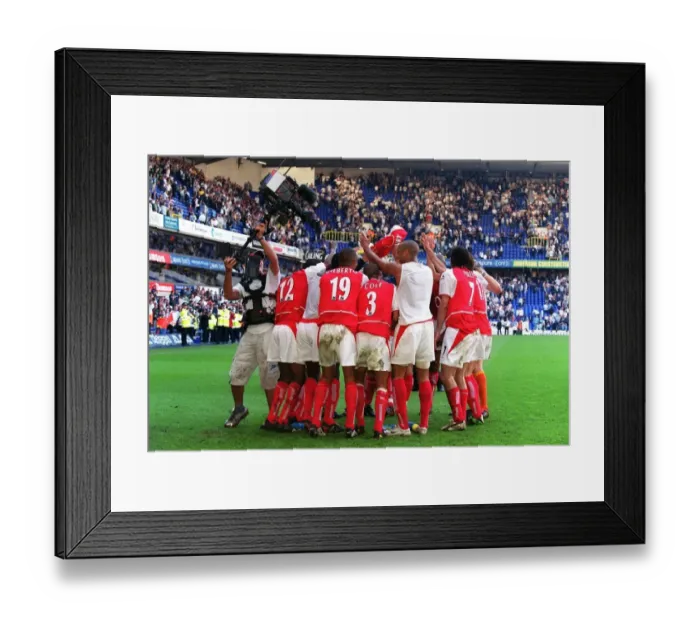 Framed Print : Arsenal's Glory: Victory at White Hart Lane, 2004 Framed Print : Arsenal's Glory: Victory at White Hart Lane, 2004