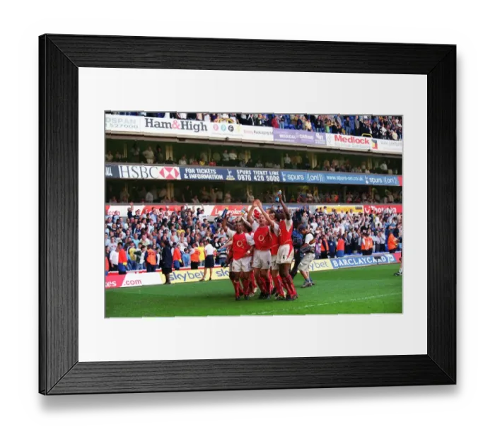 Framed Print : North London Triumph: Arsenal's Glorious Premier League Victory at White Hart Lane, 2004 Framed Print : North London Triumph: Arsenal's Glorious Premier League Victory at White Hart Lane, 2004