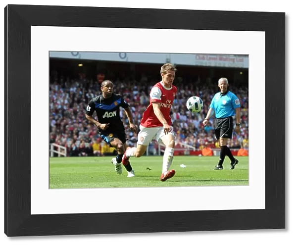 Aaron Ramsey (Arsenal) Anderson (Man Utd). Arsenal 1: 0 Manchester United
