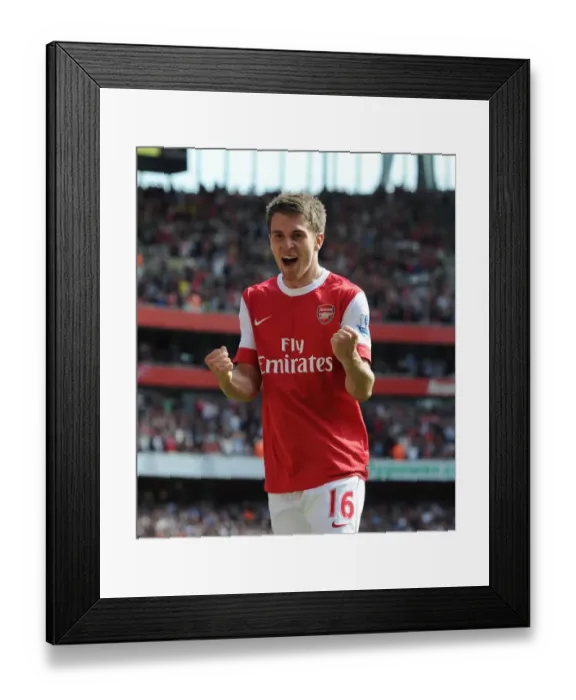 Framed Print : Ramsey's Thriller: Arsenal's Unforgettable 1-0 Victory Over Manchester United, Emirates Stadium, 2011 Framed Print : Ramsey's Thriller: Arsenal's Unforgettable 1-0 Victory Over Manchester United, Emirates Stadium, 2011