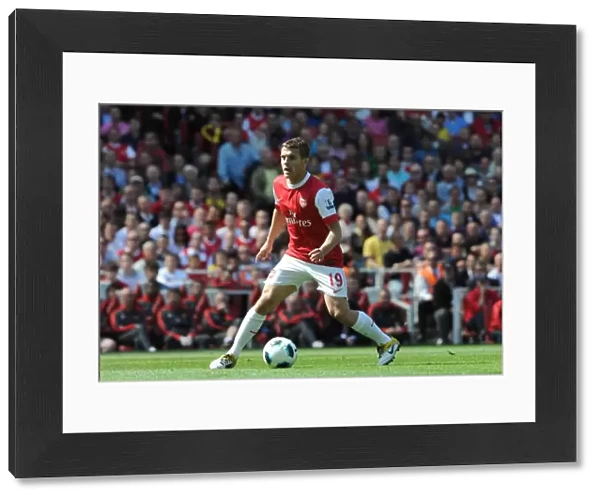 Jack Wilshere (Arsenal). Arsenal 1: 0 Manchester United. Barclays Premier League
